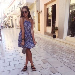 urban outfitters open back dress